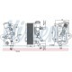 Radiator ulei NISSENS pentru BMW 3 E90 E91 E92 E93 5 F10 F11 F07 7 F01 F02 F03 F04 X5 E70 X6 E71 E72 2.0D 3.0D dimensiuni 144x74x50 mm