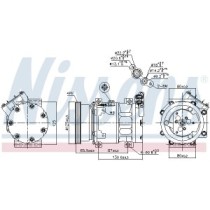 Compresor, climatizare NISSENS