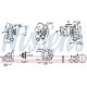 Turbocompresor NISSENS pentru VOLVO S60 II, S80 II, V60 I, V70 III; FORD C-MAX II, FIESTA VI, FOCUS III, GALAXY II, KUGA II 1.6/1.6ALK