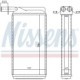 Schimbator caldura, incalzire habitaclu NISSENS 40 70 728 9000 pentru SAAB, inaltime 157 mm, latime 280 mm, grosime 42 mm