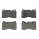 Set placute frana fata DELPHI AUDI A3 TT CHEVROLET CORVETTE CUPRA ATECA FORMENTOR LEON SEAT LEON 77.0 mm 132.0 mm 16.0 mm