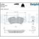 Set placute frana spate DELPHI pentru MERCEDES SPRINTER 3,5-T (B906), SPRINTER 3-T (B906), SPRINTER 4,6-T (B906), SPRINTER 5-T (B906), VW CRAFTER 30-35, 30-50 1.8-3.5 04.06-12.19