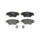 Set placute frana Spate CHEVROLET ASTRA OPEL ASTRA F G CORSA C ZAFIRA A 1.2-2.2D 08.94-06.12 43.0 mm 105.0 mm 16.0 mm