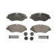 Set placute frana fata DELPHI pentru IVECO DAILY III, DAILY IV, DAILY V, DAILY VI 2.3D-Electric 05.99, dimensiuni 67.0 mm x 163.0 mm x 20.0 mm
