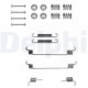 Set accesorii sabot de frana DELPHI pentru DACIA SANDERO, FIAT FIORINO, PUNTO, TEMPRA, FORD KA, LANCIA DEDRA, PEUGEOT 206