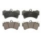 Set placute frana fata DELPHI pentru AUDI Q7, PORSCHE CAYENNE, VW TOUAREG 2.5D-6.0D, inaltime 106 mm, latime 190 mm, grosime 17 mm