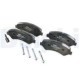 Set placute frana fata CITROEN JUMPER II FIAT DUCATO PEUGEOT BOXER 2.0D-3.0D 04.06 dimensiuni 169.0 mm x 69.0 mm x 19.0 mm