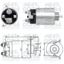 Solenoid, electromotor MEAT & DORIA