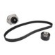 Set pompa apa + curea dintata HEPU pentru ABARTH 124 SPIDER, 500 / 595 / 695, 500C / 595C / 695C, GRANDE PUNTO, PUNTO, PUNTO EVO, ALFA ROMEO GIULIETTA 1.2-3.0D