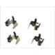 Set accesorii placute frana Spate QUICK BRAKE pentru CITROEN C4 AIRCROSS, C-CROSSER, DODGE CALIBER, MITSUBISHI ASX, LANCER VII