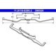Arc etrier frana ATE kit montare placute frana fata BMW 5 E39 7 E38 X3 E83 X5 E53 2.0-4.4 03.94-08.11