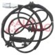 Senzor ABS Spate Dreapta/Stanga AUTLOG pentru CITROEN C5 III, C6; PEUGEOT 407 1.6-3.0D 03.04, Lungime cablu 1800 mm