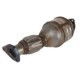 Convertor catalitic EURO 3 AUDI A4 B6 A4 B7 A6 C6 1.9D 2.0D 06.04-08.11 430.0 mm oval Diesel