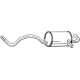 Toba esapament finala BOSAL pentru RENAULT GRAND SCENIC III, MEGANE, MEGANE III, SCENIC III 1.5D 11.08-09.16, pozitie spate