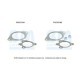 Set montare sistem esapament BM CATALYSTS pentru DACIA DOKKER, DOKKER EXPRESS/MINIVAN, LODGY, LOGAN II, LOGAN MCV II, SANDERO II, NISSAN JUKE, PULSAR, QASHQAI II 0.9/1.2