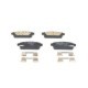 Set placute frana Spate BOSCH pentru OPEL ASTRA J, ASTRA J GTC, MOKKA, ZAFIRA C, dimensiuni 42.6mm x 116.5mm x 16.6mm