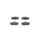 Set placute frana spate BOSCH pentru FORD ESCORT V, ESCORT VI, GRANADA, SCORPIO I, SCORPIO II, SIERRA 1.6-2.9 08.77-10.98