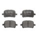 Set placute frana fata BOSCH pentru LEXUS ES, RX; TOYOTA CAMRY, HARRIER, PREVIA II 2.0D-3.0 08.96-11.06, dimensiuni 59.5x116.9x17.5 mm