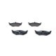Set placute frana spate BOSCH pentru CHRYSLER 300M, CIRRUS, CONCORDE, LE BARON, LHS, NEON, NEON II, PT CRUISER, SARATOGA, SEBRING, STRATUS, VISION, VOYAGER III, DODGE CARAVAN 1.6-3.8 09.86- Inaltime 39.9 mm, Latime 133.6 mm, Grosime 16.5 mm