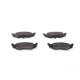 Set placute frana spate BOSCH pentru CHRYSLER 300M, CIRRUS, CONCORDE, LE BARON, LHS, NEON, NEON II, PT CRUISER, SARATOGA, SEBRING, STRATUS, VISION, VOYAGER III, DODGE CARAVAN 1.6-3.8 09.86- Inaltime 39.9 mm, Latime 133.6 mm, Grosime 16.5 mm