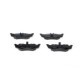 Set placute frana spate BOSCH pentru CHRYSLER 300M, CIRRUS, CONCORDE, LE BARON, LHS, NEON, NEON II, PT CRUISER, SARATOGA, SEBRING, STRATUS, VISION, VOYAGER III, DODGE CARAVAN 1.6-3.8 09.86- Inaltime 39.9 mm, Latime 133.6 mm, Grosime 16.5 mm