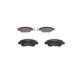 Set placute frana fata BOSCH pentru CITROEN C1, C1 II; PEUGEOT 107, 108; TOYOTA AYGO, AYGO/HATCHBACK 1.0/1.2/1.4D 06.05