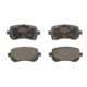 Set placute frana spate BOSCH pentru CHRYSLER GRAND VOYAGER V, DODGE GRAND, FIAT FREEMONT, dimensiuni 52.7mm x 116.9mm x 17.4mm