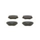 Set placute frana fata BOSCH TOYOTA RAV 4 II 1.8-2.4 05.00-11.05 60.7 mm x 123.1 mm x 17.0 mm