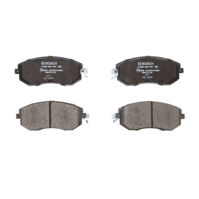 Set placute frana,frana disc BOSCH