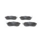Set placute frana fata BOSCH SUBARU BRZ FORESTER IMPREZA LEGACY OUTBACK XV TOYOTA GR 86 GT 86 1.5-2.5 12.00 57.0mm 137.5mm 17.6mm