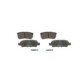 Set placute frana spate BOSCH pentru CHRYSLER 200, SEBRING; DODGE AVENGER, CALIBER; JEEP COMPASS, PATRIOT; MITSUBISHI LANCER 1.3-3.5
