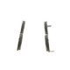 Set placute frana fata BOSCH pentru TOYOTA AVENSIS, COROLLA VERSO 1.6-2.4, dimensiuni 64.7 mm x 150.4 mm x 18.7 mm