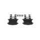 Set placute frana spate BOSCH pentru VOLVO S60 II, S80 II, V60 I, V70 III, XC60 I, FORD GALAXY II, LAND ROVER RANGE ROVER EVOQUE