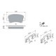 Set placute frana spate BOSCH pentru VOLVO S60 II, S80 II, V60 I, V70 III, XC60 I, FORD GALAXY II, LAND ROVER RANGE ROVER EVOQUE
