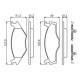 Set placute frana fata BOSCH pentru SEAT CORDOBA, IBIZA II; VW GOLF I, II, JETTA II, PASSAT B1, B2, POLO, SANTANA, SCIROCCO 1.0-2.2