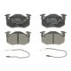 Set placute frana fata BOSCH pentru RENAULT CLIO I, RAPID/MINIVAN, SUPER 5, TWINGO I, TWINGO I/HATCHBACK 1.0-1.6D 10.84-06.07