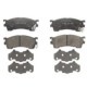 Set placute frana fata BOSCH pentru MAZDA 323 F V, 323 F VI, 323 S VI, 626 IV, 626 V, MX-6, PREMACY 1.6-2.5 08.91-03.05