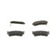 Set placute frana fata BOSCH pentru MAZDA 323 F V, 323 F VI, 323 S VI, 626 IV, 626 V, MX-6, PREMACY 1.6-2.5 08.91-03.05