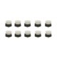 Clema tapiţerie ROMIX 10 buc. etanşare AUDI A6 ALLROAD C6 C7 A6 C6 05.04-09.18 dimensiuni A 12,4 mm ø 6 mm B 7 mm H 14 mm C 10 mm