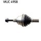 Planetara SKF Ax cardanic Fata Dreapta 651mm AUDI A6 ALLROAD C6 2.0-4.2 05.04-08.11