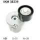 Întinzator curea transmisie SKF pentru BMW 1 E81 E82 E87 E88 3 E90 E91 E92 E93 5 E60 F10 F11 F07 7 F01 F02 F03 F04 2.0D 3.0D 06.04-02.17