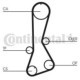 Curea de distributie CONTITECH pentru TOYOTA COROLLA, COROLLA FX, STARLET 1.3 10.84-07.99, 24.0 mm, 123 dinti, pas dantura 8.0 mm