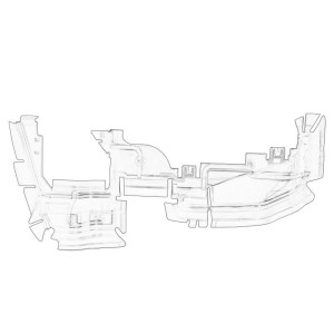 Deflector de aer, radiator ulei OE VW