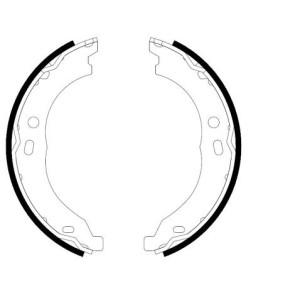 Set saboti frana, frana de mana TEXTAR