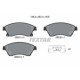 Set placute frana fata TEXTAR pentru CHEVROLET AVEO, CRUZE, OPEL ASTRA H, J, GTC, J/HATCHBACK 1.2-2.0D 01.09, dimensiuni 60.3x148.2x18.8 mm
