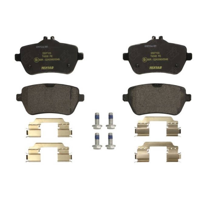 Set placute frana,frana disc TEXTAR