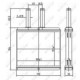 Schimbator caldura incalzire habitaclu NRF CHEVROLET AVEO KALOS DAEWOO KALOS 1.2-1.6 09.02 Inaltime 188 mm Latime 148 mm Grosime 26 mm