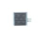 Schimbator caldura incalzire habitaclu NRF 46721212 FIAT PUNTO 194 mm x 165 mm x 42 mm aluminiu