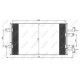 Condensator climatizare NRF pentru NISSAN PRIMASTAR, OPEL VIVARO A, RENAULT TRAFIC II 2.0D/2.5D 01.06, dimensiuni 390x690x16 mm