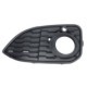 Grila ventilatie bara protectie BLIC Acoperire bara fata fata stanga BMW 1 F20 F21 03.15-06.19 cu gauri pentru lampa de ceata negru plastic